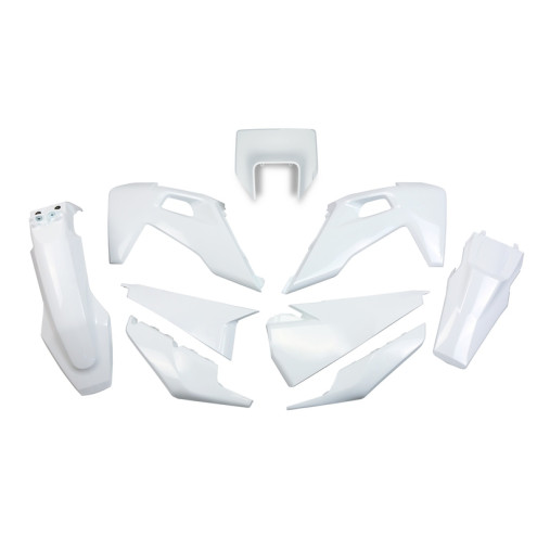 Kit plastiques UFO blanc Husqvarna FE/TE