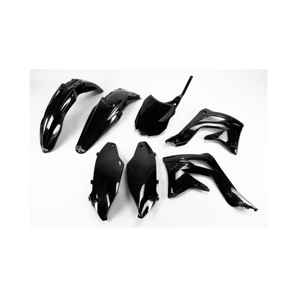 Kit plastique UFO noir Kawasaki KX450F 13-15