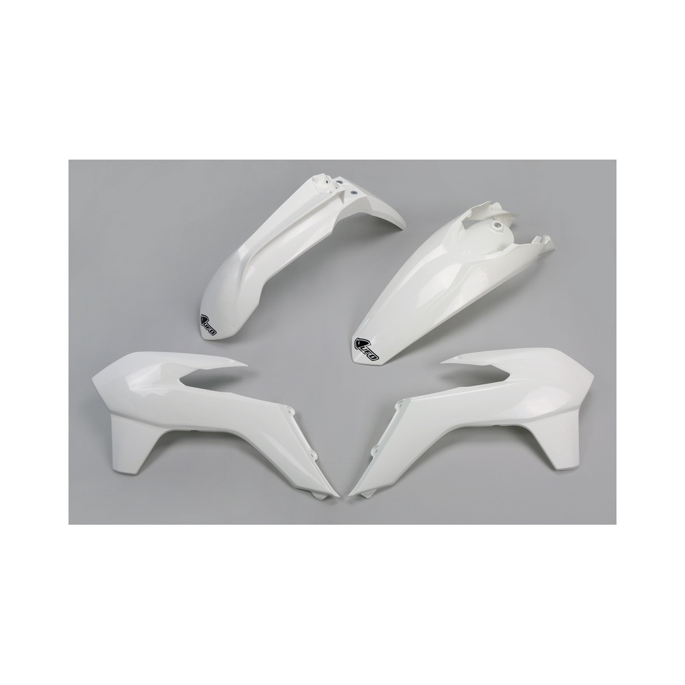Kit plastique UFO blanc KTM