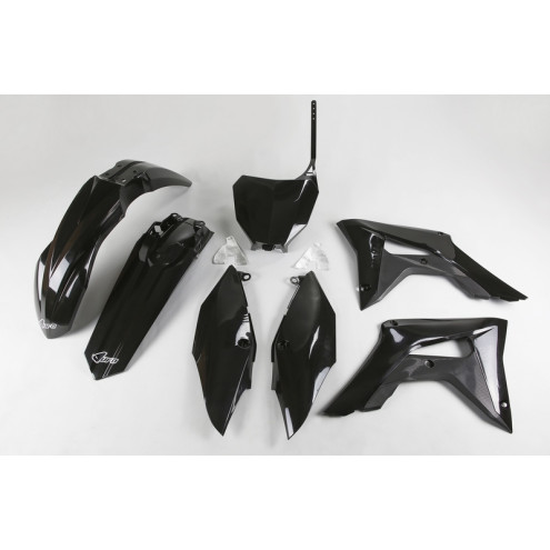 Kit plastique UFO noir Honda CRF250/450R