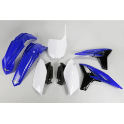 Kit plastique UFO couleur origine bleu/blanc - Yamaha YZ250F 2010