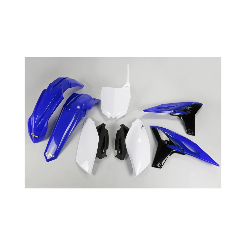 Kit plastique UFO couleur origine bleu/blanc - Yamaha YZ250F 2010