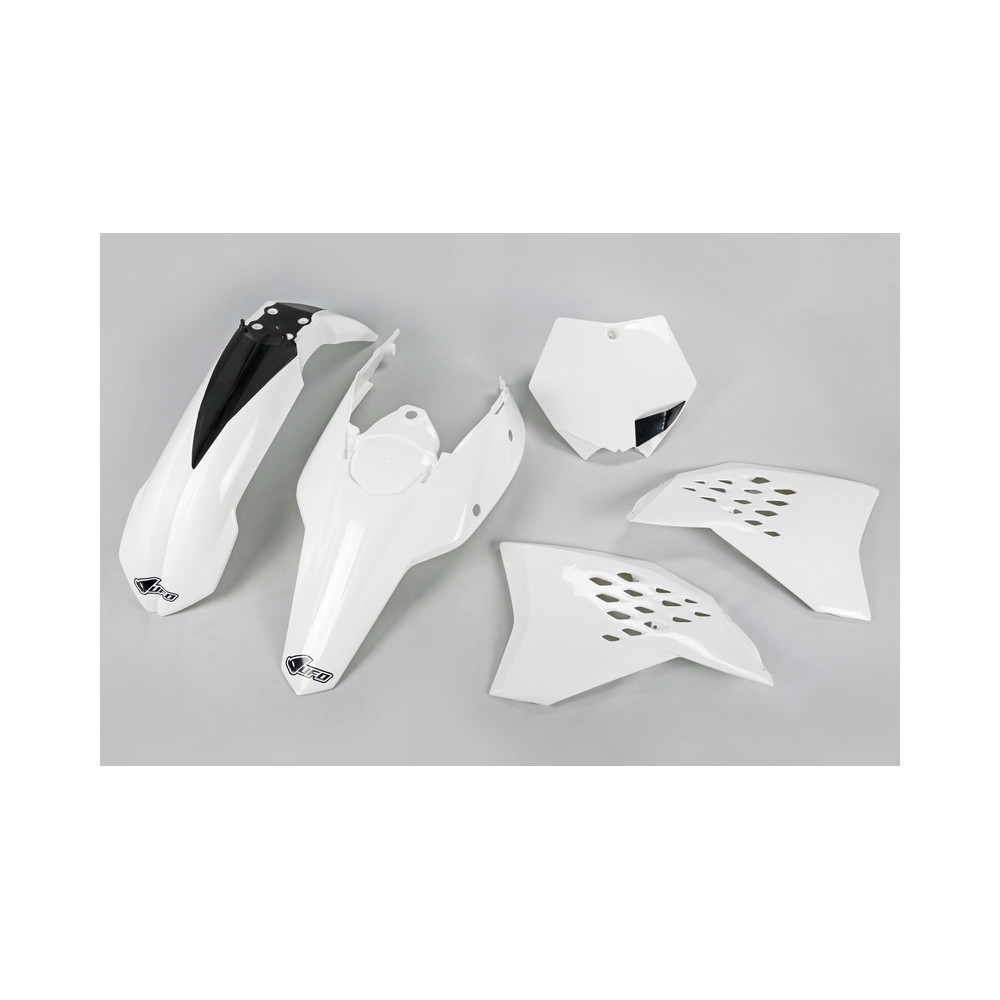 Kit plastique UFO blanc KTM