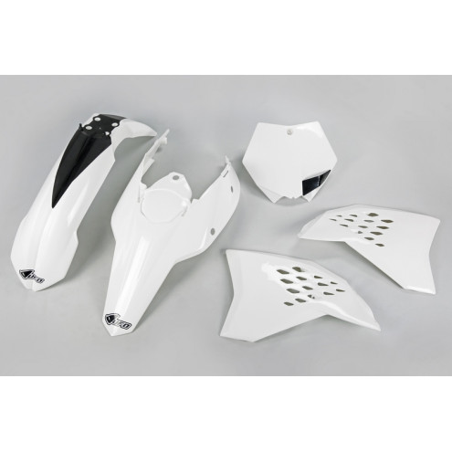 Kit plastique UFO blanc KTM