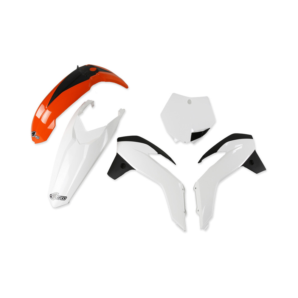 Kit plastique UFO origine (2017) orange/blanc/noir KTM SX85