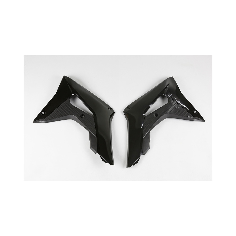 Ouïes de radiateur UFO noir Honda CRF450R