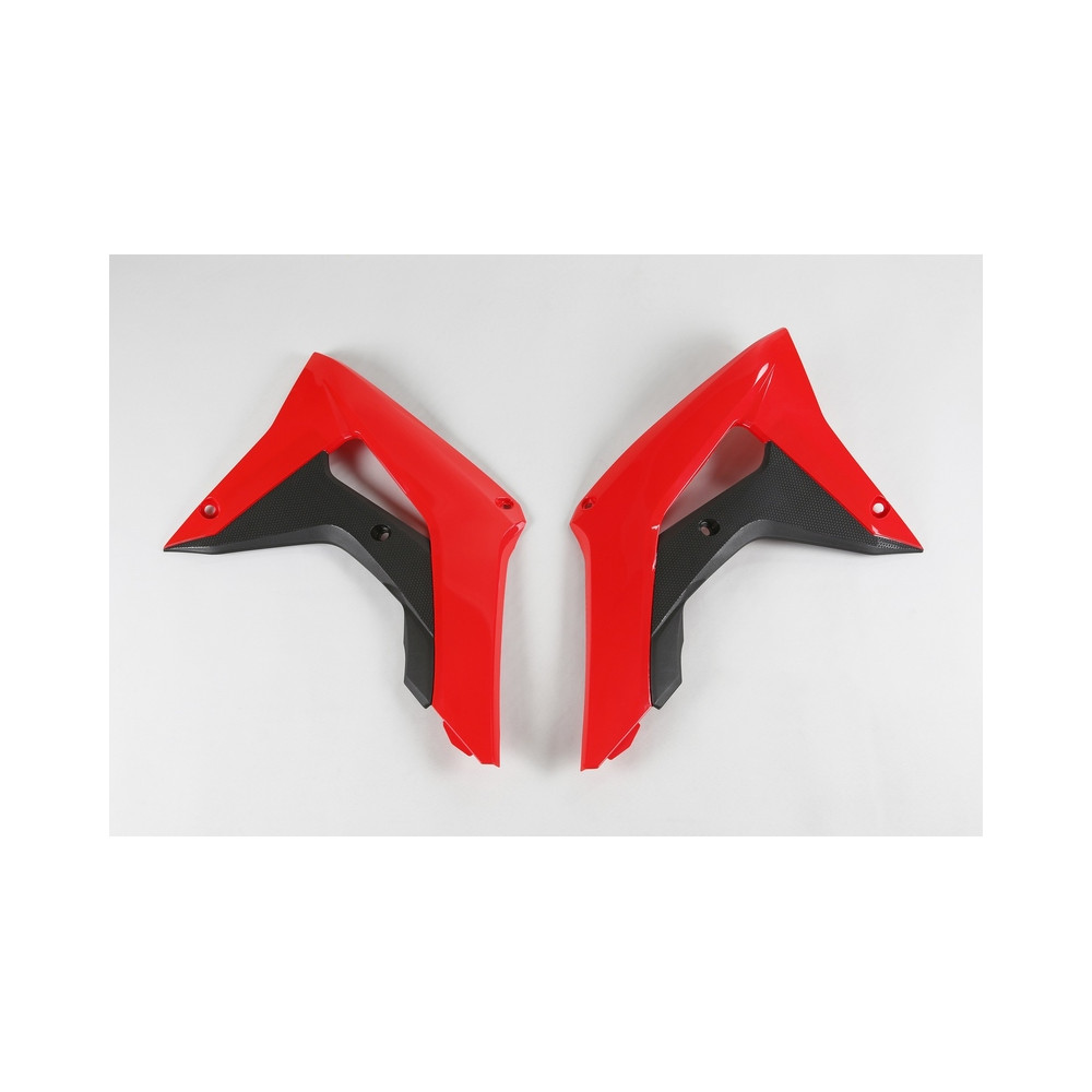 Ouïes de radiateur UFO couleur origine 2017 rouge/noir Honda CRF450R