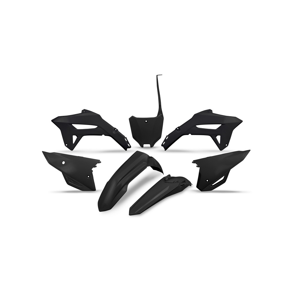 Kit plastiques UFO noir Honda CRF 250/450 R