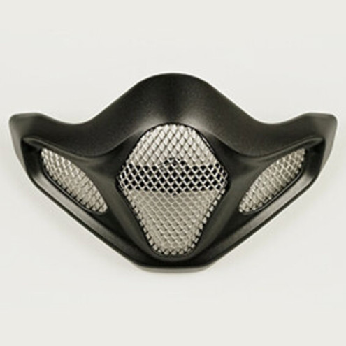 Ventilation menton ARAI grille extérieure Frost Black pour casque MX-V