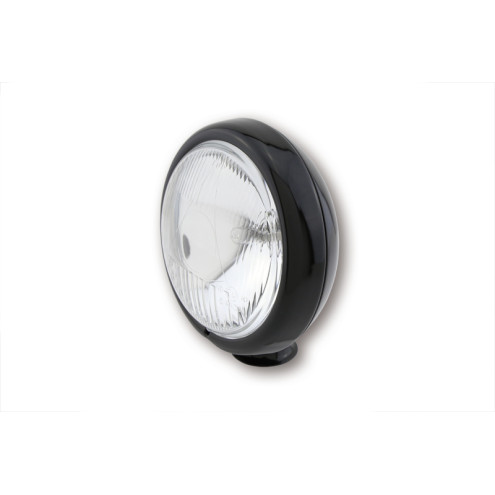 Feu de route SHIN YO 4 1/2" noir brillant - Ø126mm