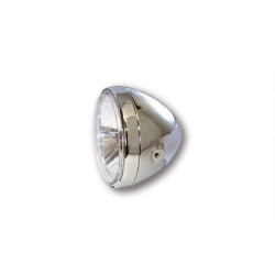 Phare SHIN YO Reno 2 chrome verre clair - Ø178mm