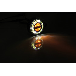 Clignotant LED HIGHSIDER Rocket 2en1 - clignotant/feu de position avant