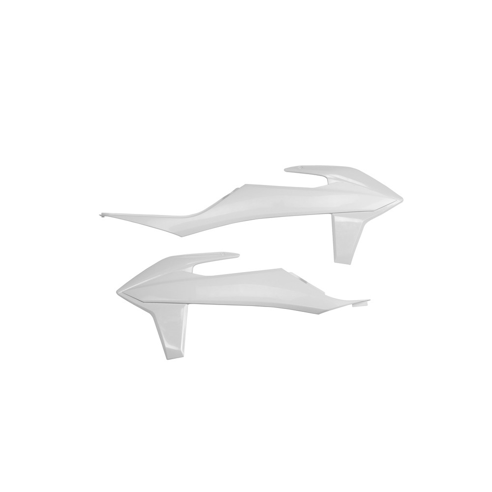 Ouïes de radiateur UFO blanc KTM SX/SX-F
