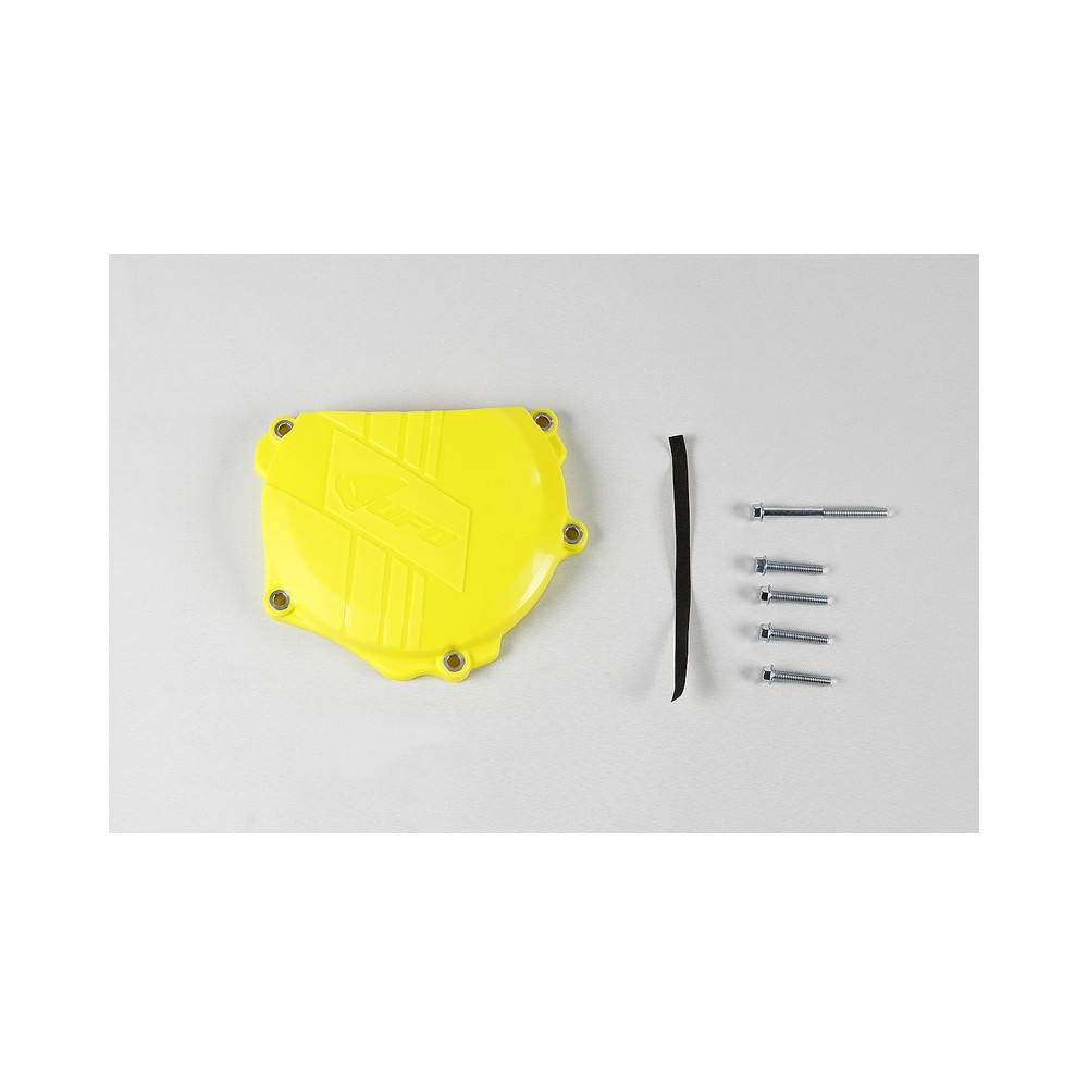 Protège carter embrayage UFO jaune Suzuki RM-Z250