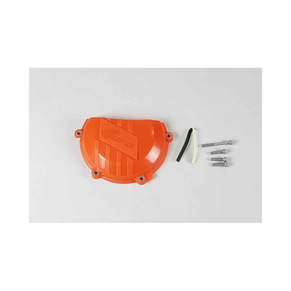 Protège carter embrayage UFO orange KTM SX-F/EXC-F 450