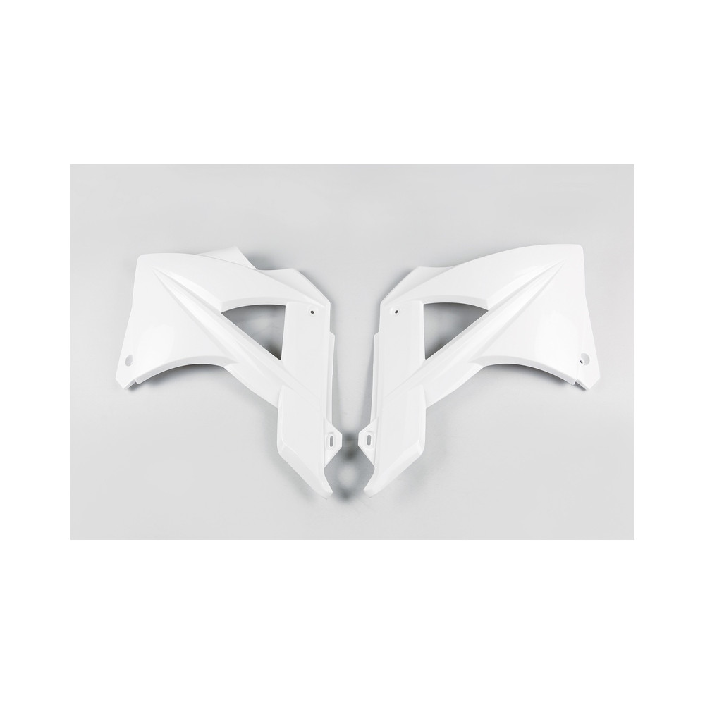 Ouïes de radiateur UFO blanc Gas Gas