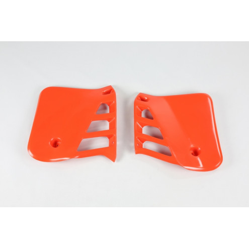Ouïes de radiateur UFO orange Honda CR250R
