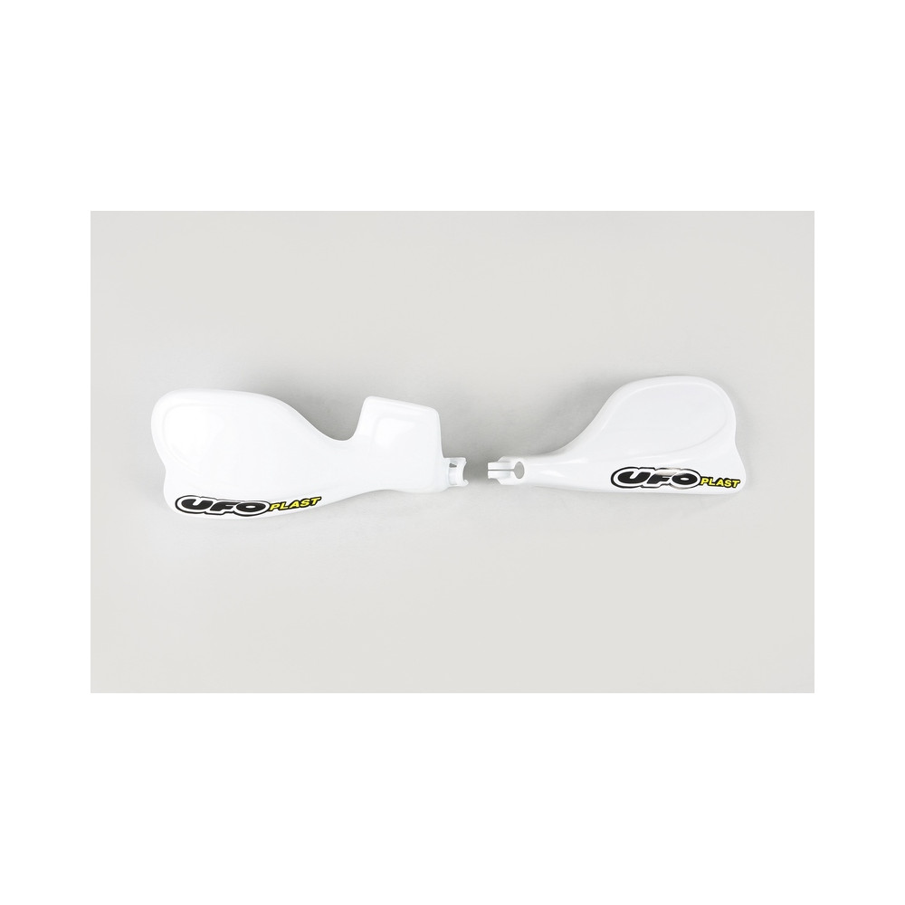 Protège-mains UFO blanc Honda CR125R/250R/500R