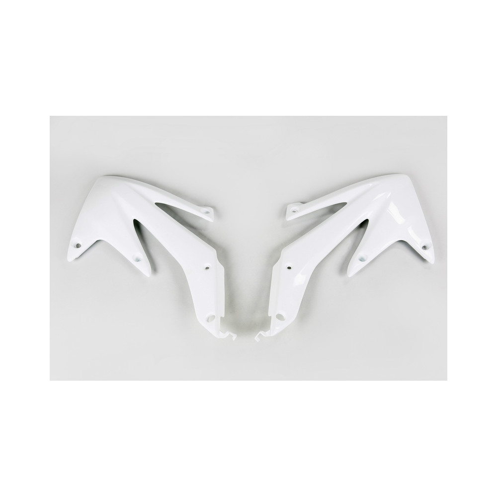 Ouïes de radiateur UFO blanc Honda CRF450X