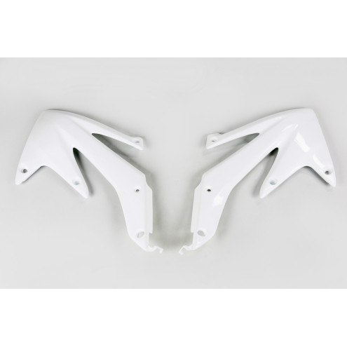 Ouïes de radiateur UFO blanc Honda CRF450X
