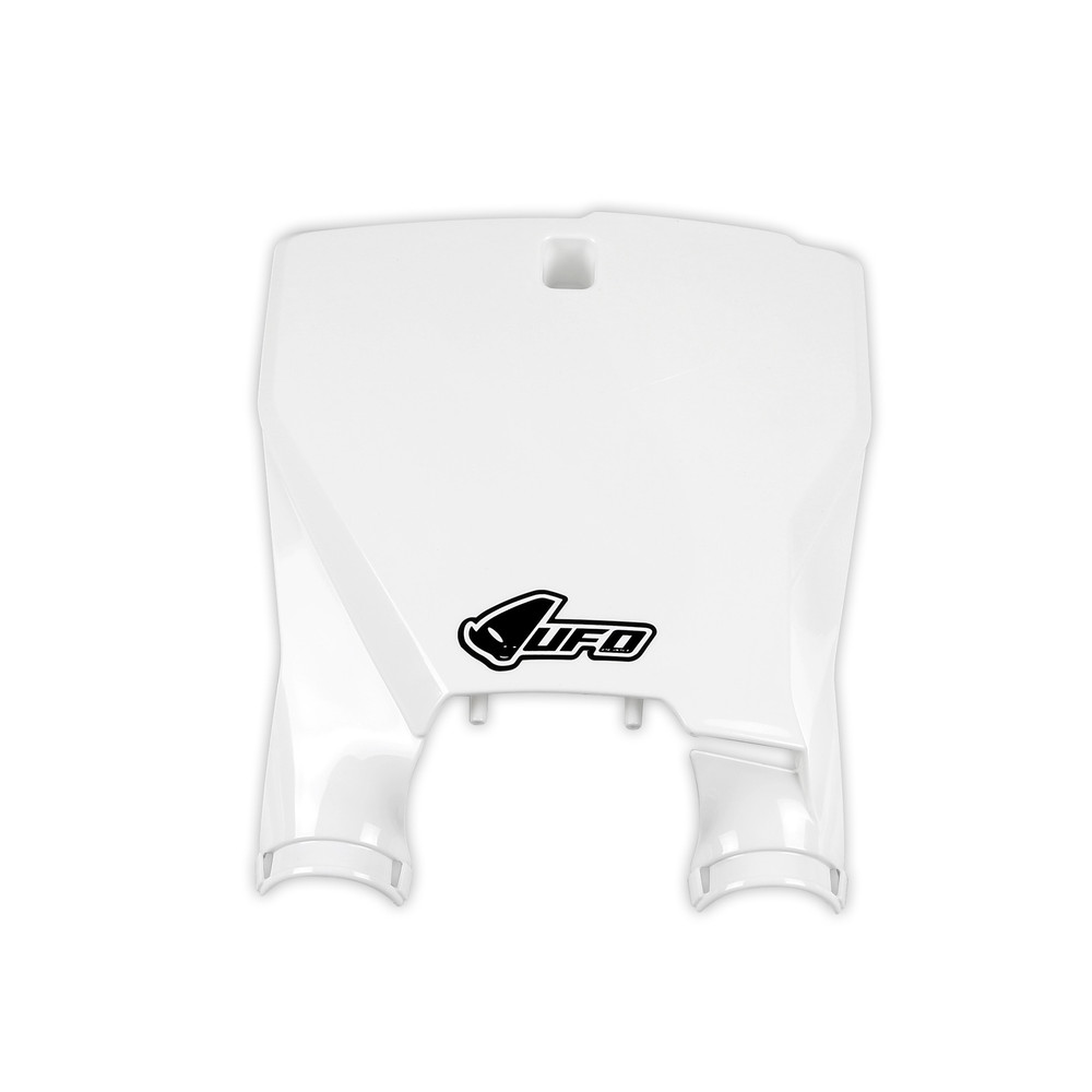 Plaque numéro frontale UFO Stadium blanc Husqvarna