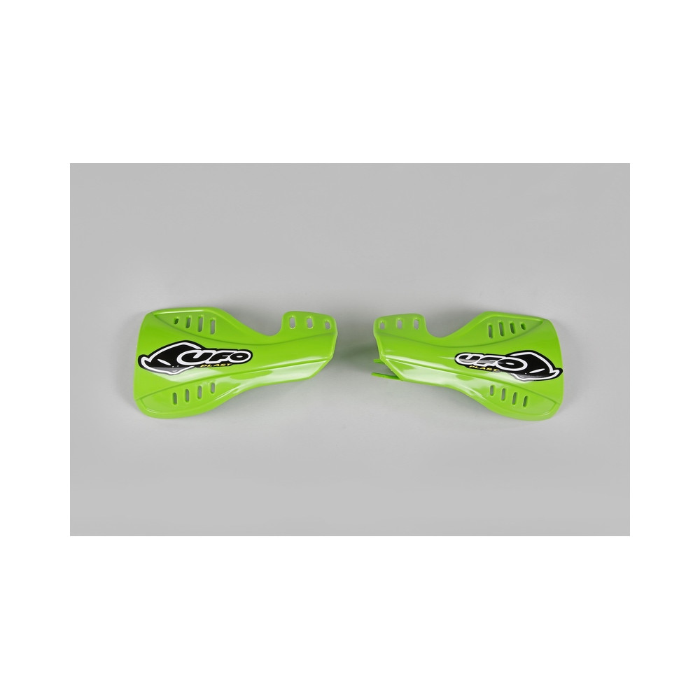 Protège-mains UFO vert KX Kawasaki KX250F