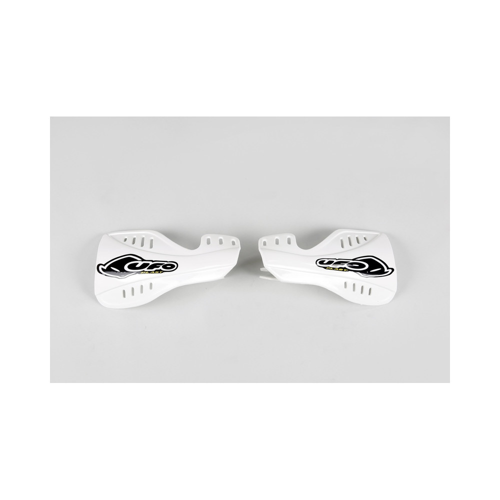 Protège-mains UFO blanc KX Kawasaki KX250F