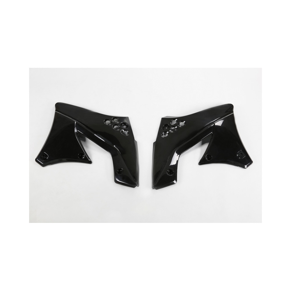 Ouïes de radiateur UFO noir Kawasaki KX250F