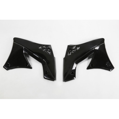 Ouïes de radiateur UFO noir Kawasaki KX250F