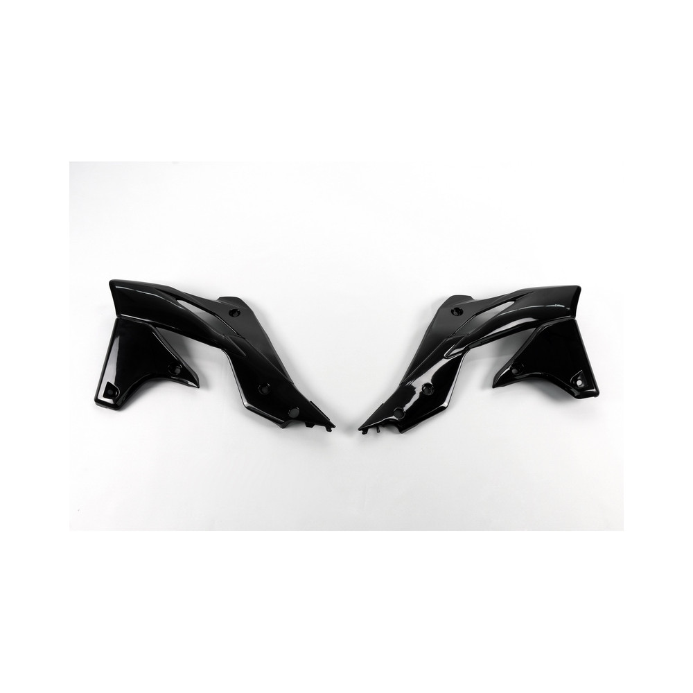 Ouïes de radiateur UFO noir Kawasaki KX250F