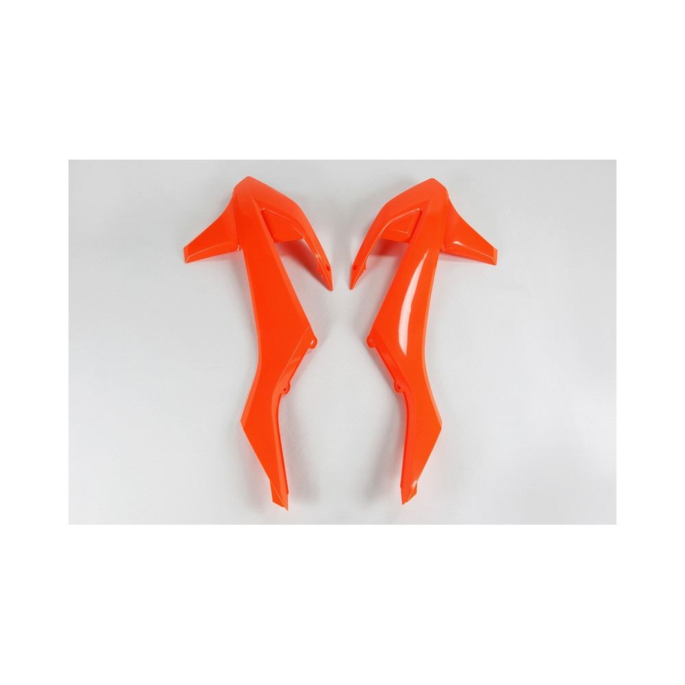 Ouïes de radiateur UFO orange fluo KTM SX/SX-F