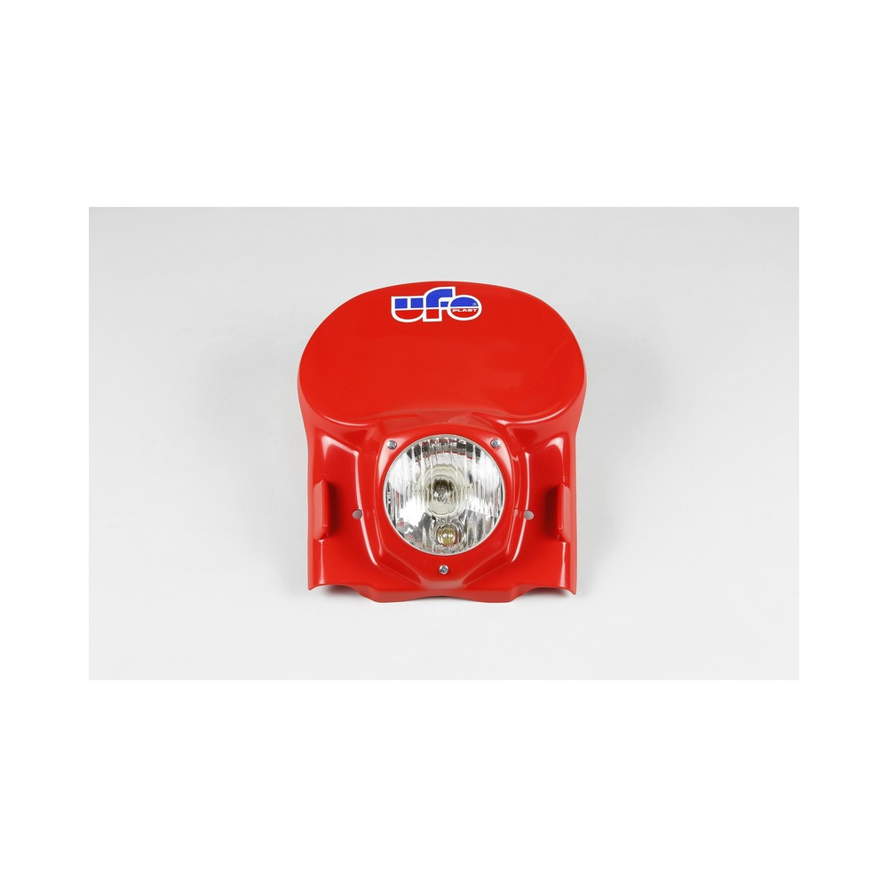 Plaque phare universelle UFO vintage rouge 1978-1989