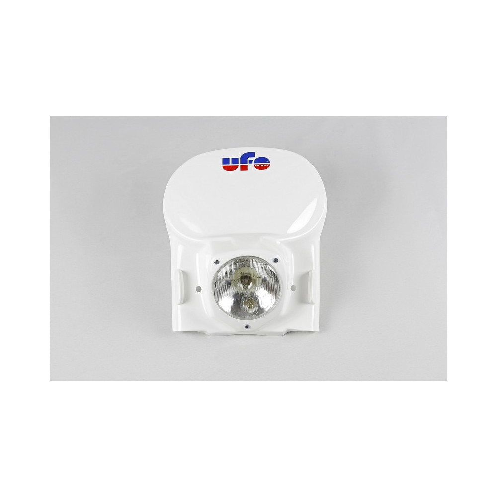 Plaque phare universelle UFO vintage blanc 1978-1988