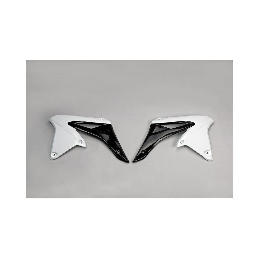 Ouïes de radiateur UFO blanc Suzuki RM-Z250