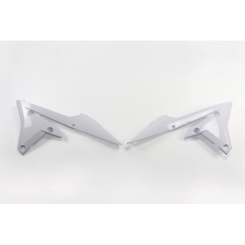 Ouïes de radiateur UFO blanc Yamaha YZ250F/450F