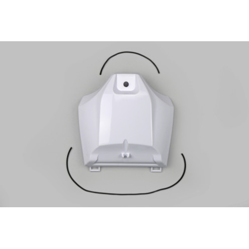 Couvre réservoir UFO blanc Yamaha YZ450F