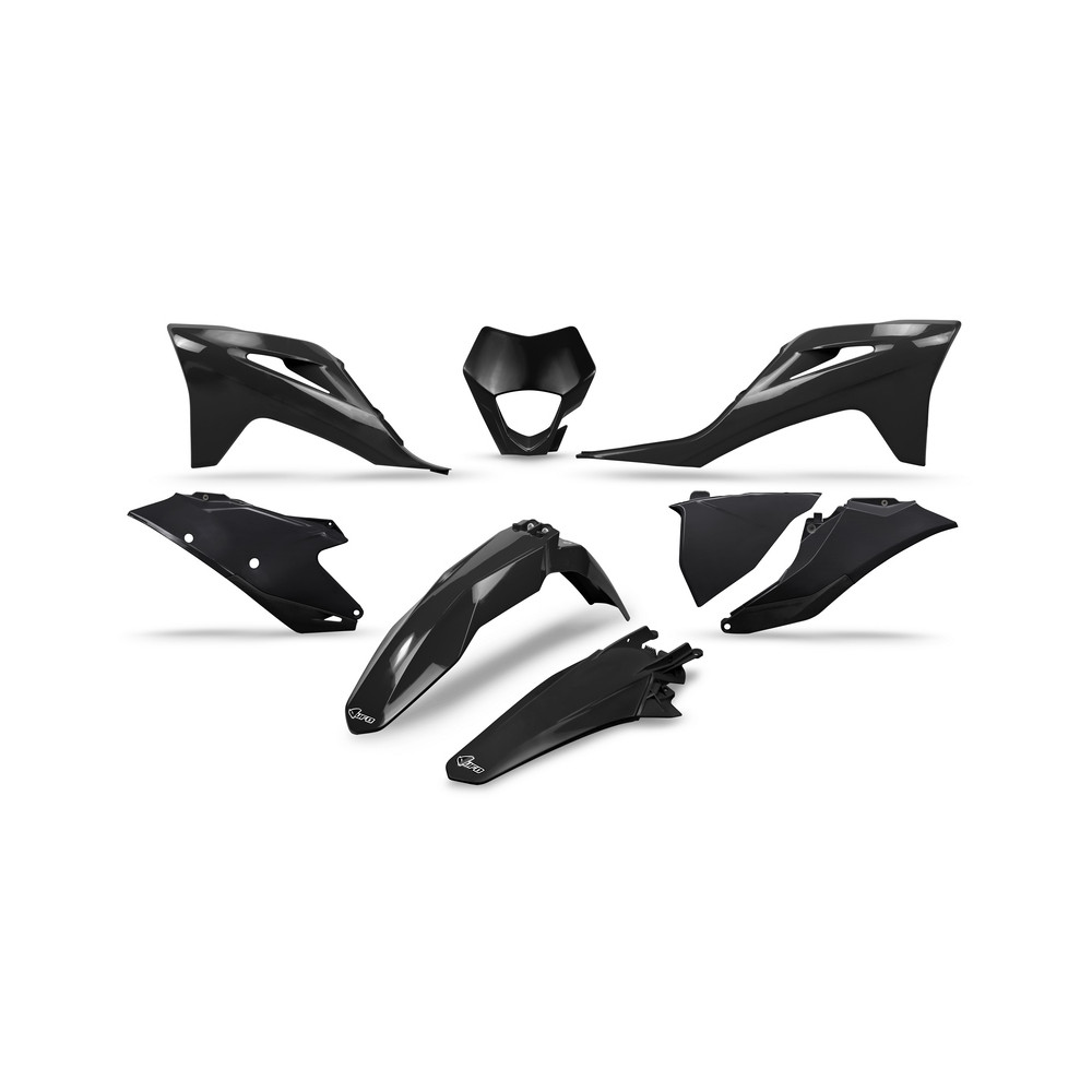 Kit plastiques UFO noir Gas Gas EC