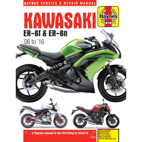 Revue technique entretien réparation - Kawasaki ER6 N/F