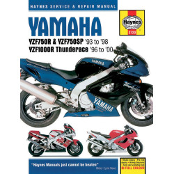 Revue technique entretien réparation - Yamaha YZF 750 R / YZF 1000 R Thunderace