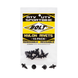 Rivets plastique M6 BOLT 10...