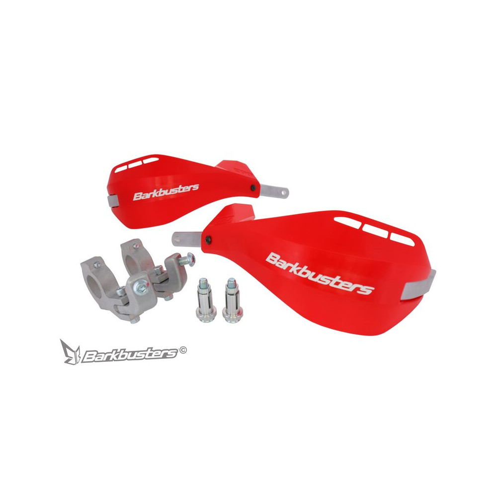Protège-mains BARKBUSTERS EGO rouge - guidons coniques