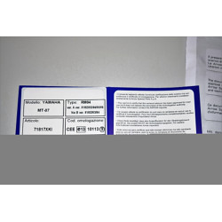 Ligne complète Arrow X-Kone embout carbone, Yamaha 700 MT-07 2014-20 & 700 Tracer 7 GT 2020-
