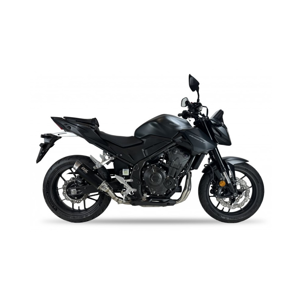 Silencieux Ixil RC3B inox noir - Honda CB500 Hornet / CBR500R / NX500