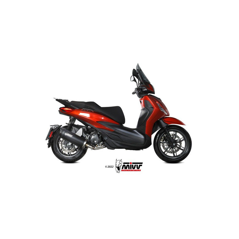Silencieux MIVV Mover - Piaggio Beverly 400 2021-2024