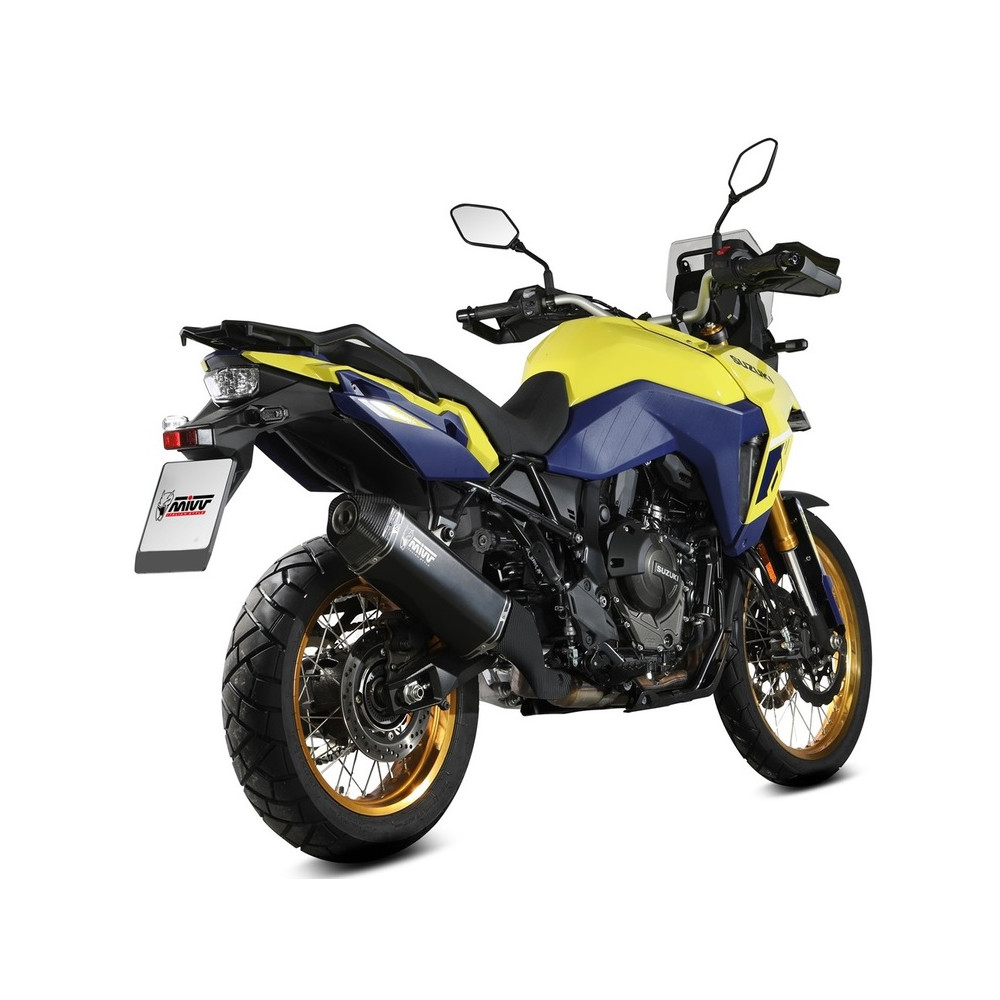 Silencieux MIVV Speed Edge Black - Suzuki V-Strom 800