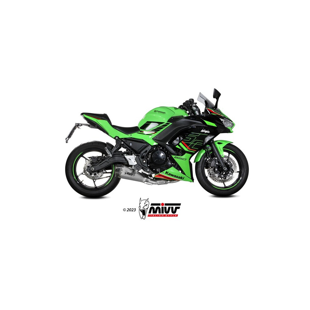 Ligne complète MIVV Delta Race Kawasaki Ninja 650 / Z650