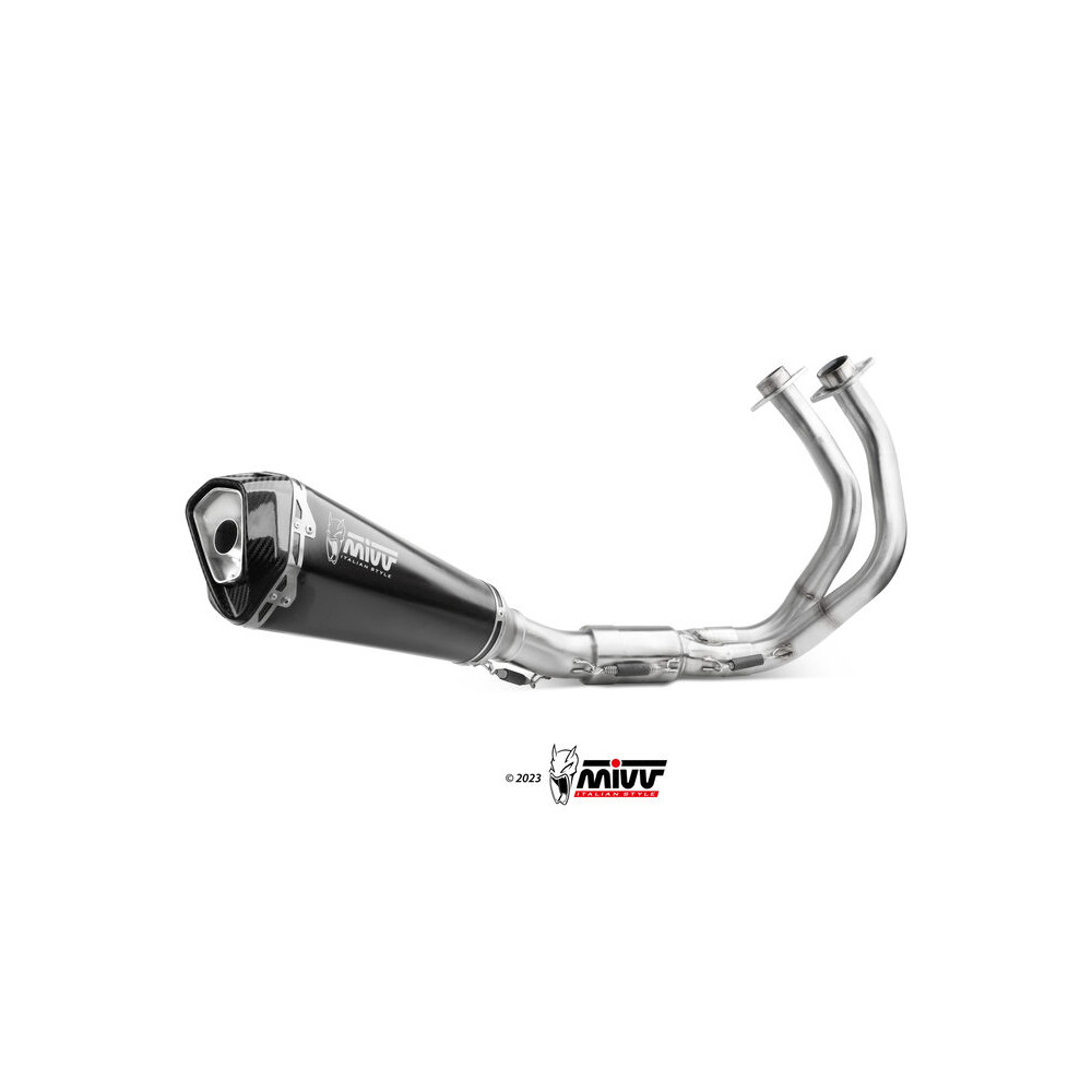 Ligne complète MIVV Delta Race - Kawasaki Z650 / Ninja 650 2024-26