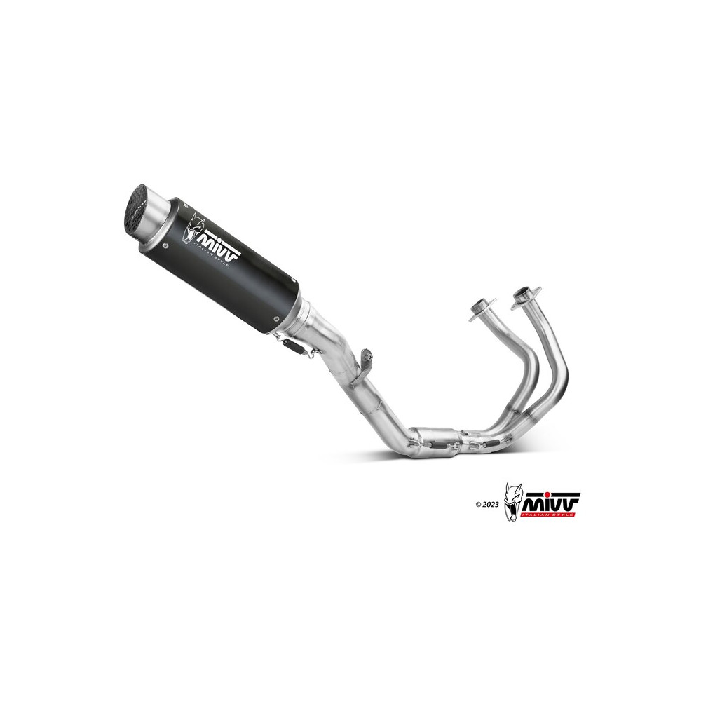 Ligne complète MIVV GP Pro Black - Kawasaki Ninja 650 / Z650