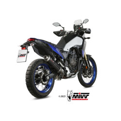 Silencieux MIVV Oval acier noir - Yamaha Ténéré 700