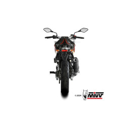 Ligne complète MIVV GP Carbone - Voge 125 R 2023-24